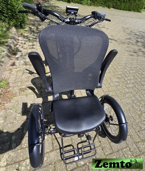 Elektro Dreirad Zemto-Mover T5, kleine Rikscha, mit Lastenrad Umbau Möglichkeit